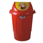 Flip Top Dust Bins With Garbage bags