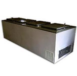 Stainless steel 3 door Deep Freezer