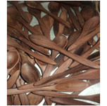 Wooden Dessert Spoon