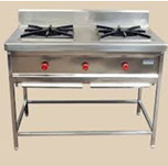 Pure Steel Gas Ranges with twin burners, Regulator